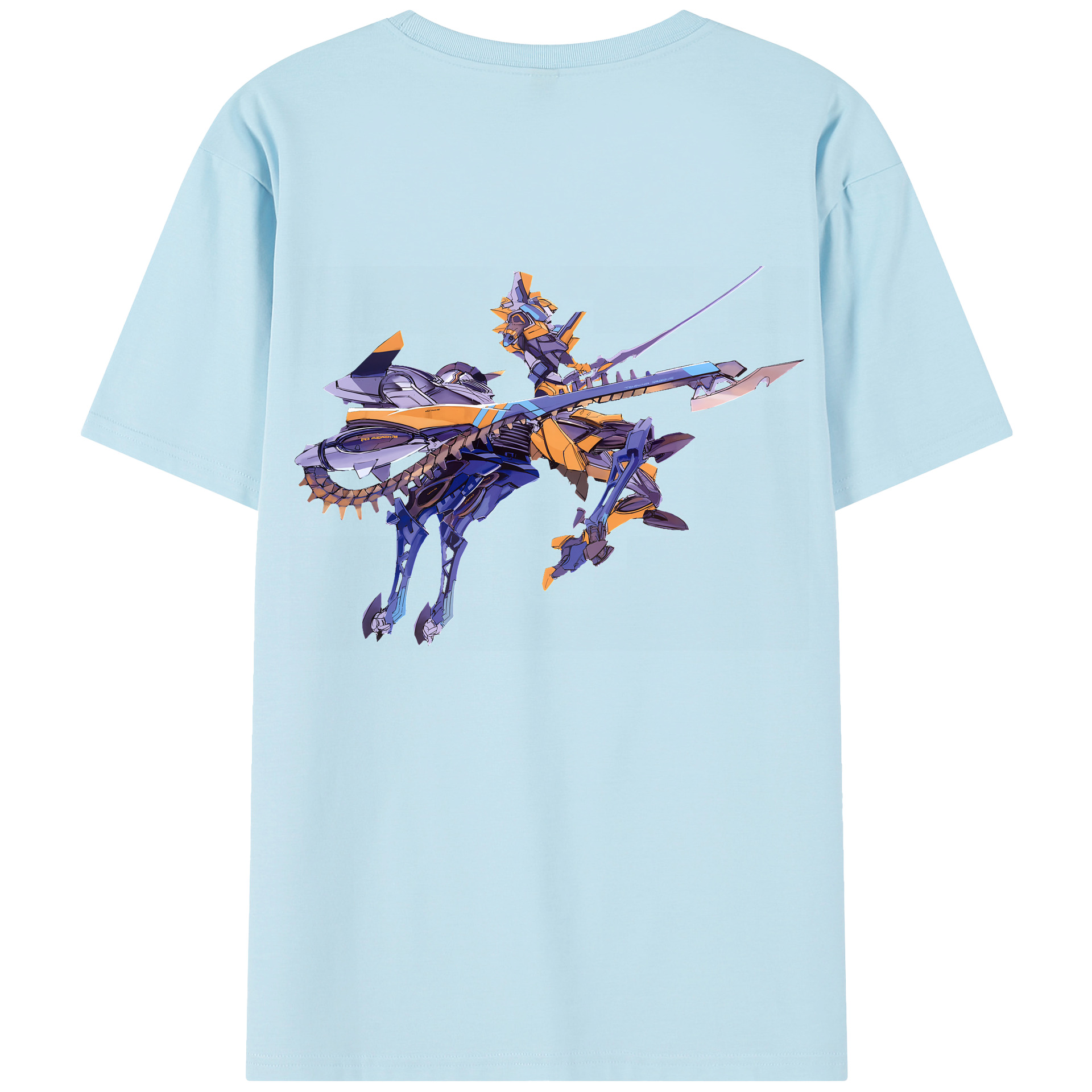 （画像用） EVA 新世紀エヴァンゲリオン 綿100％半袖Tシャツ（背面プリント）